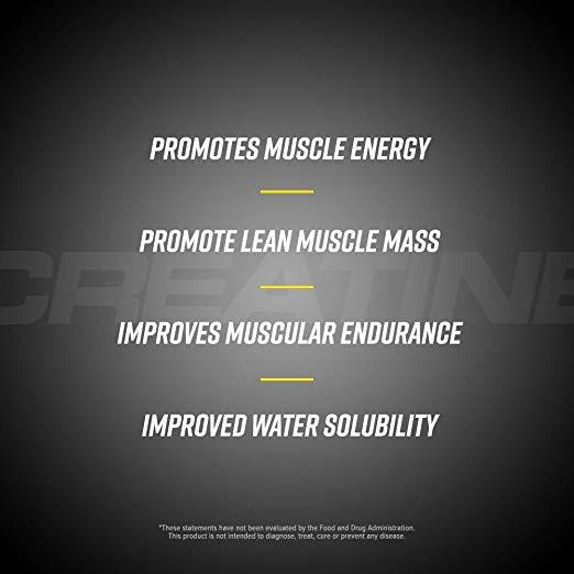 Cellucor Micronized Creatine Monohydrate Powder, COR-Performance Series, Unflavored, 72 Servings
