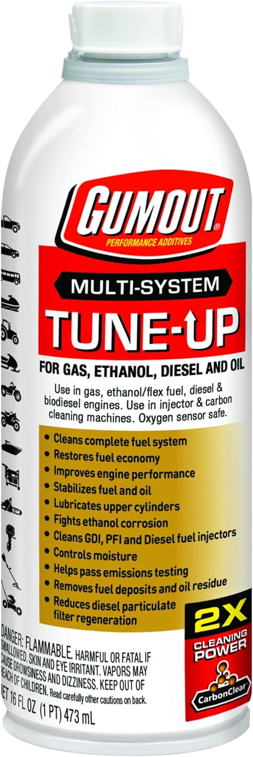Gumout Multi-System Tune-Up 2x Cleaning Power 16 fl oz / 473 ml