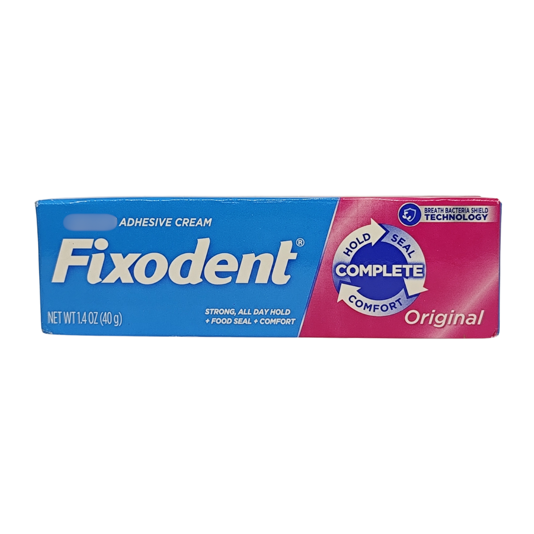 Fixodent Original Complete All Day Hold Adhesive Cream, 1.4 oz. / 40 g