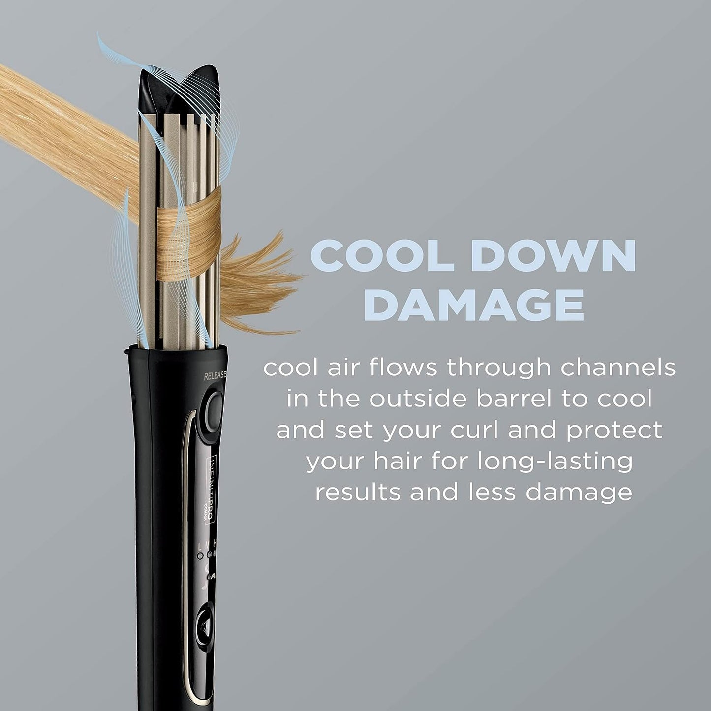 InfinitiPRO by Conair Cool Air Styler Black