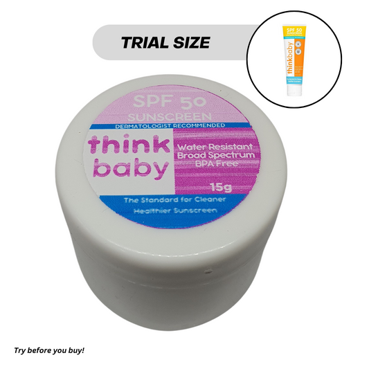 TRIAL SIZE Thinkbaby Safe Sunscreen SPF 50 15g