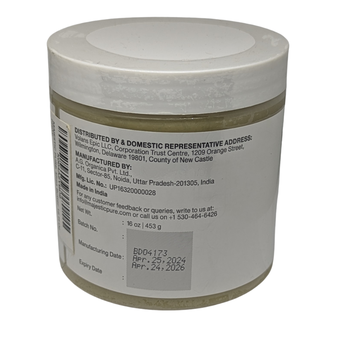 Majestic Pure Cosmeceuticals Shea Butter, 453 g / 16 oz