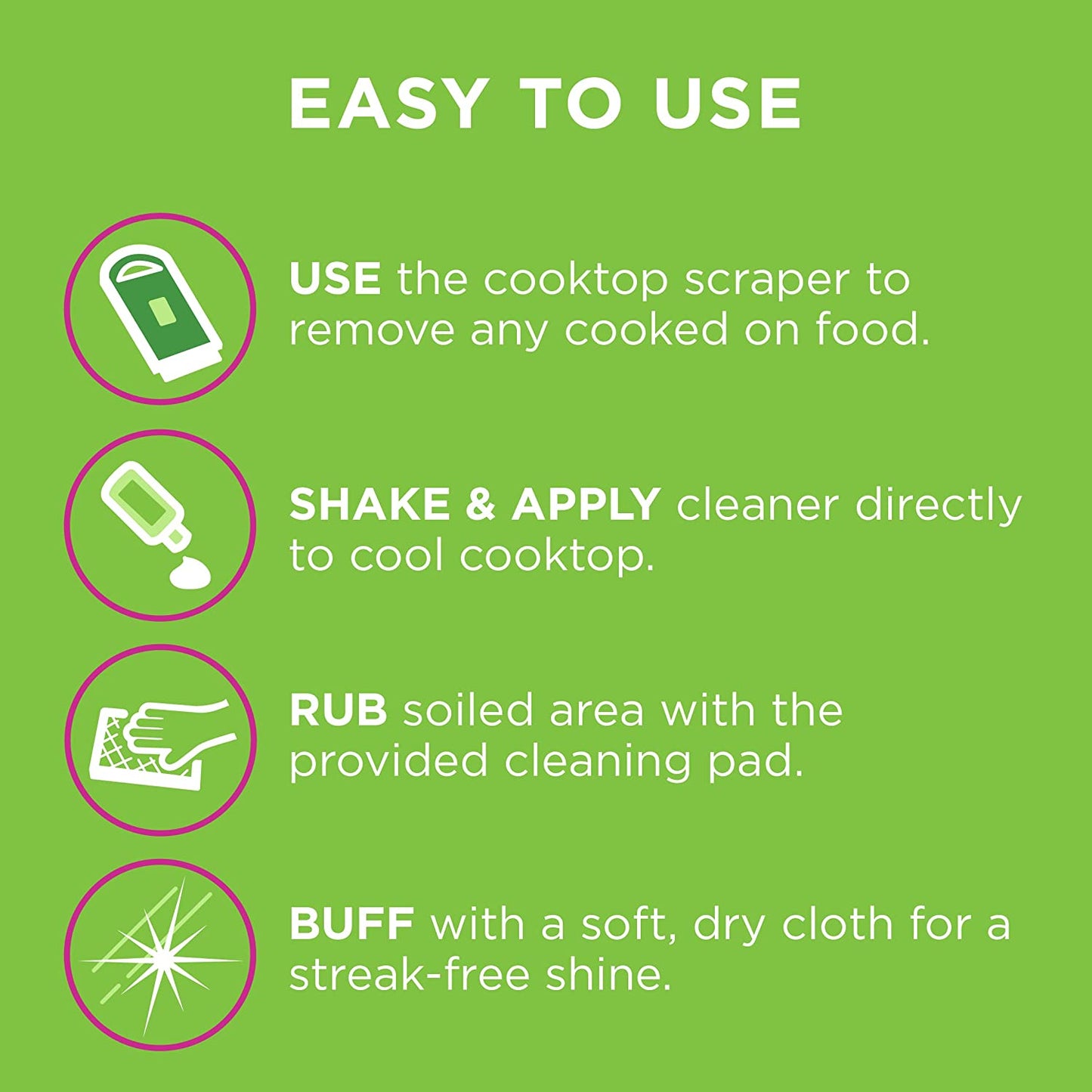 Affresh Cooktop Cleaning Kit With 1 Cooktop Cleaner, 5 Cleaning Pads And 1 Scraper