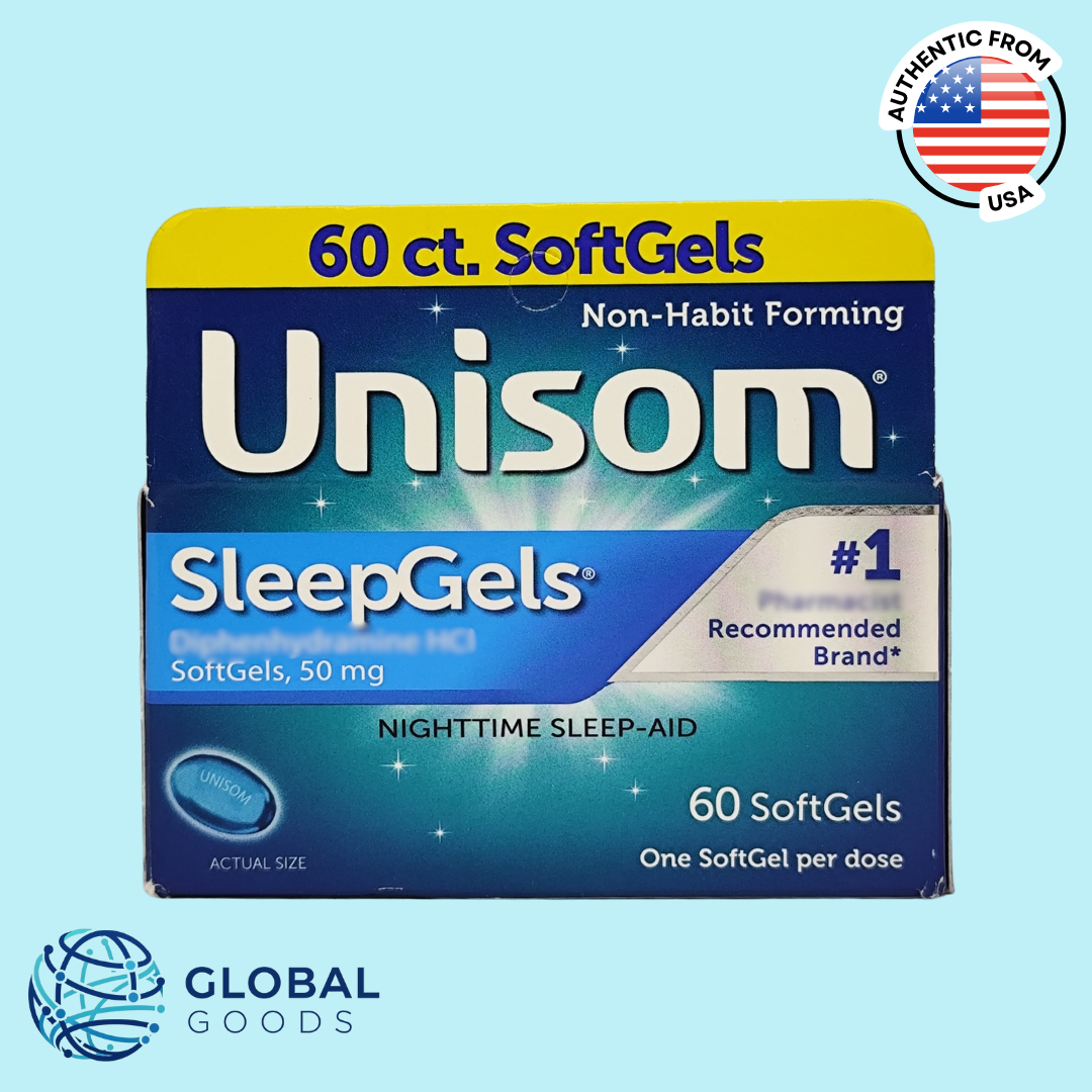 Unisom SleepGels 50 mg, 60 Softgels