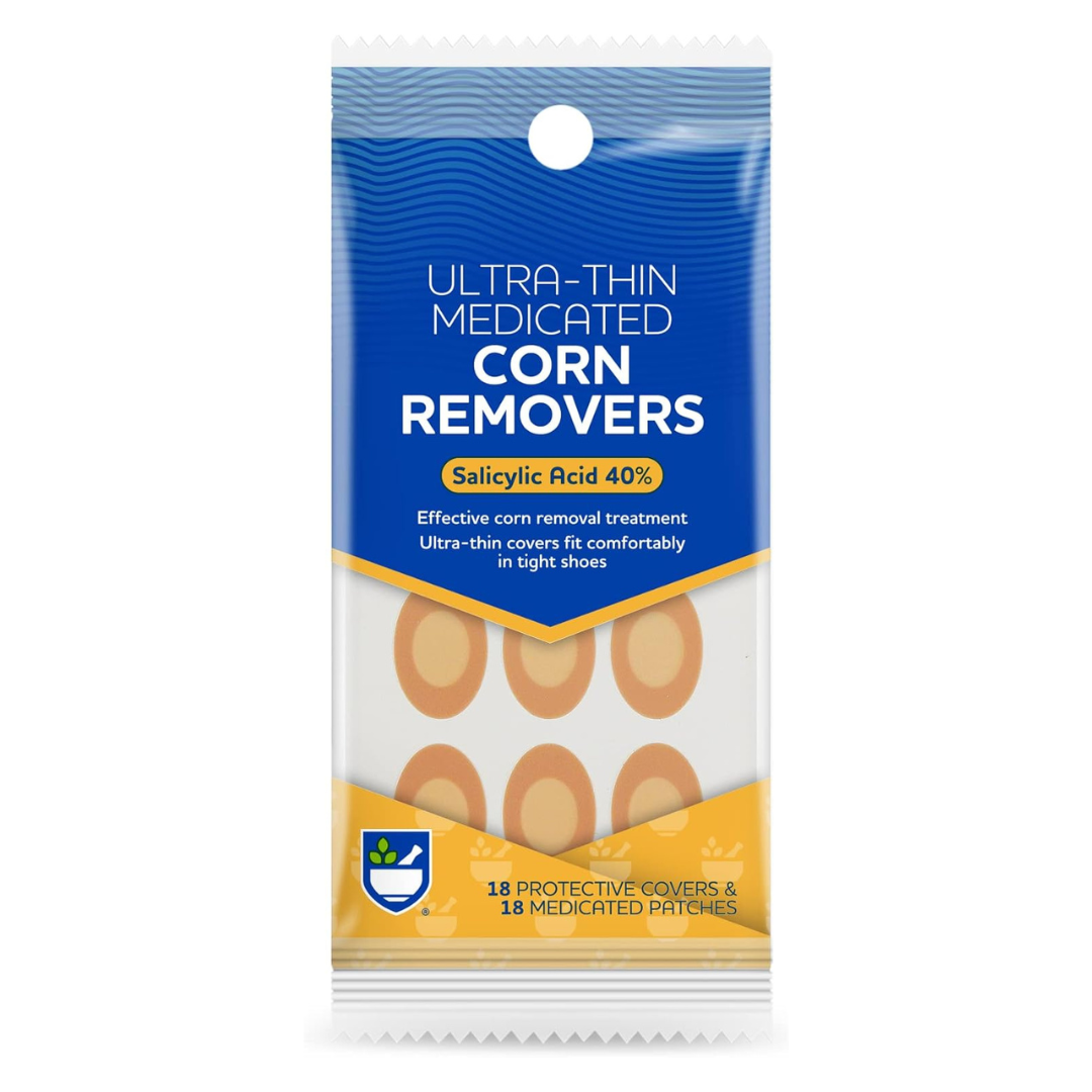 Ultra-Thin Medicated Corn Removers (18 Covers & 18 Patches)