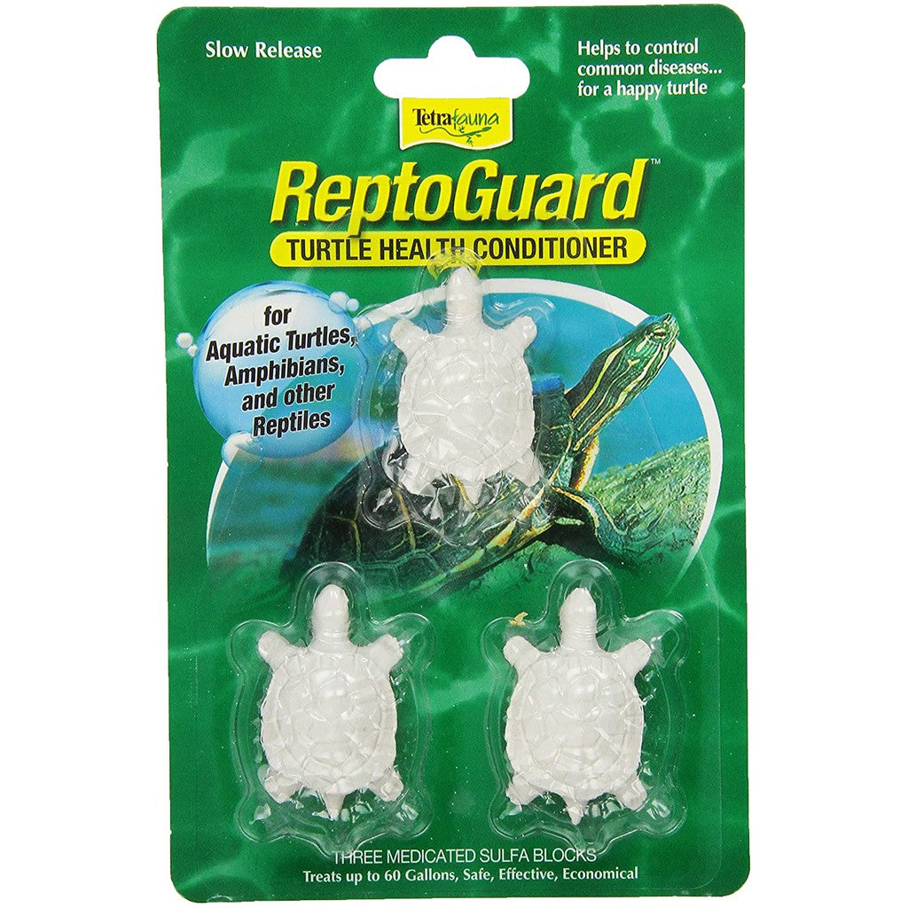 TetraFauna ReptoGuard Turtle Health Conditioner, 3 Count (Slow Release)