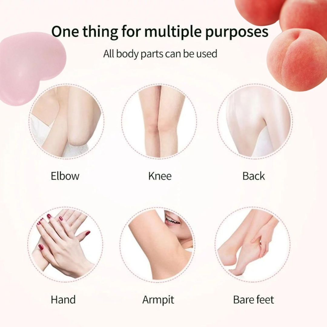 Pelican Booty Care Scrub Peach Soap, 80 g