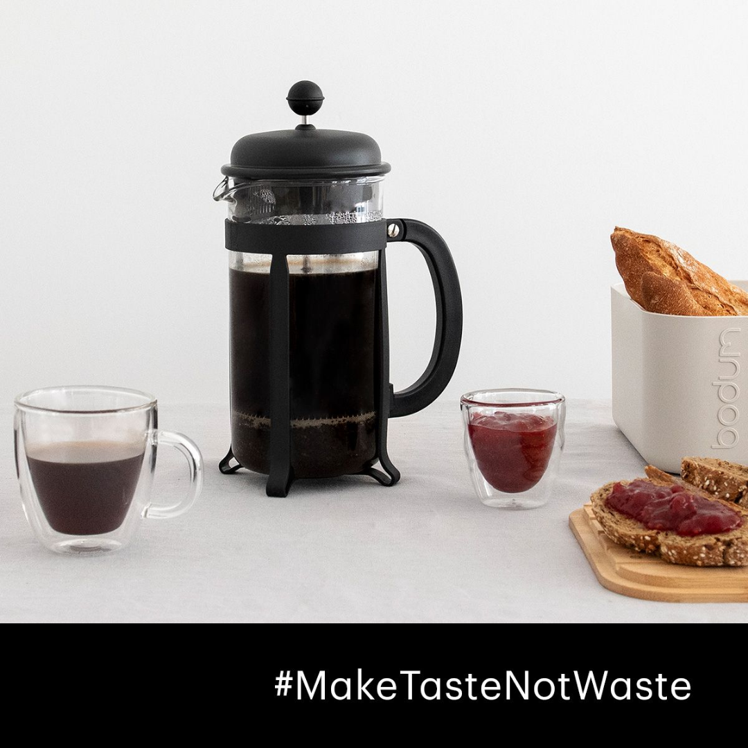Bodum Java French Press Coffee Maker 8 Cup, Black, 1908-01