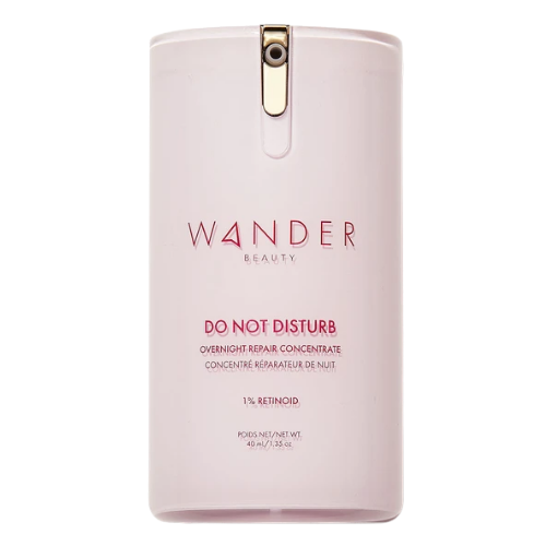 Wander Beauty Do Not Disturb Overnight Repair Concentrate with 1% Retinoid, 1.35 oz. / 40ml