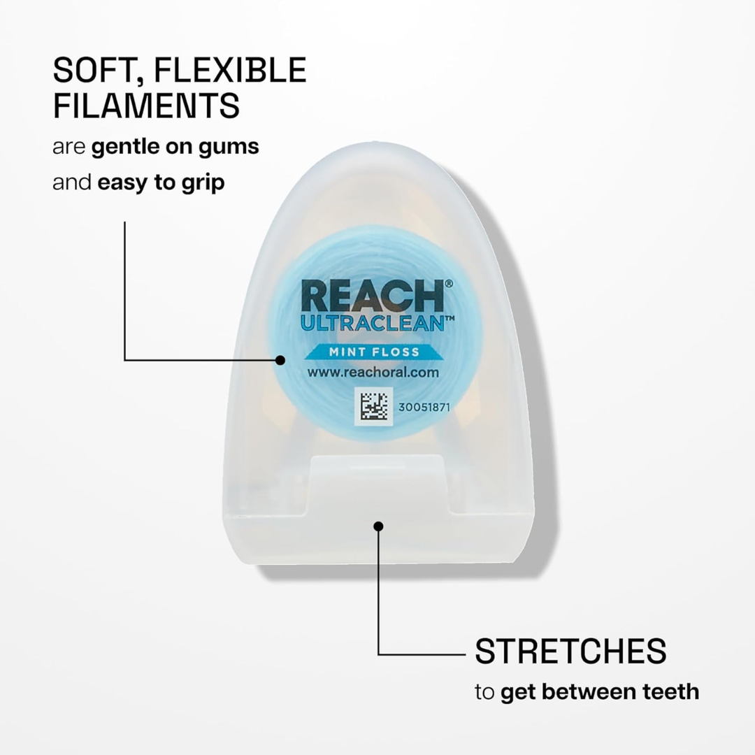 Reach Ultra Clean Mint Floss, 30 yd / 27.4 mm