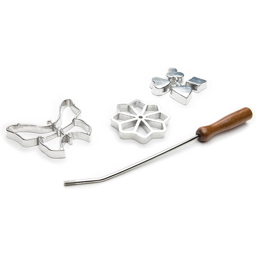 Fox Run Rosette Mold Set, 4 Piece