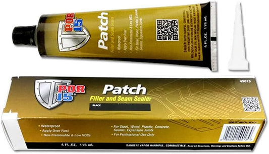 POR-15 Patch Filler and Seam Sealer | Black 49013 - 118ml / 4 fl oz