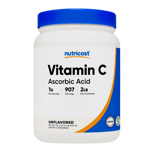 Nutricost Vitamin C Ascorbic Acid Powder Supplement 32.4oz / 907g