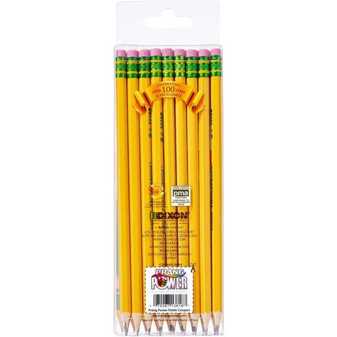 TICONDEROGA Sharpened Pencils Graphite #2 HB Soft, Pack of 18