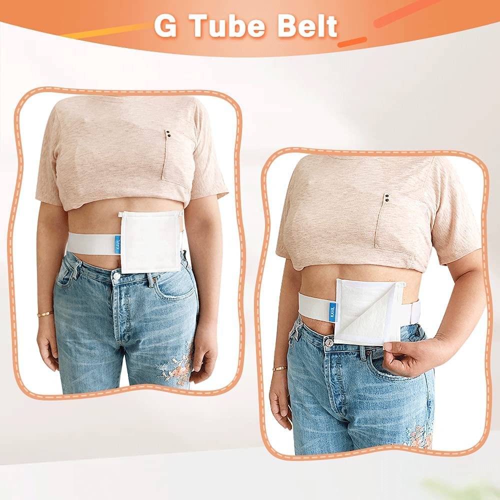 Kavil G Tube Holder Belt Pads Drainage Medical Abdominal Dialysis (28 in x 37 in)