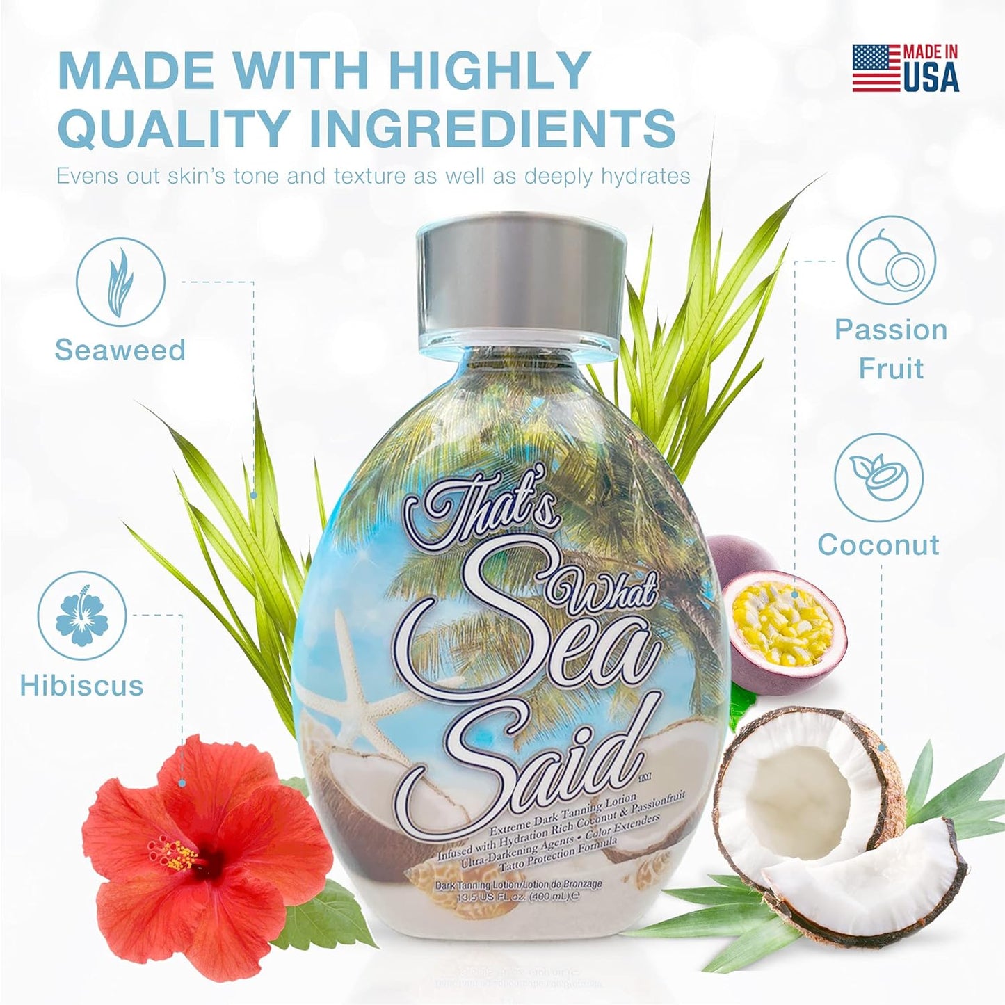 That’s What Sea Said Extreme Dark Tanning Lotion 400ml