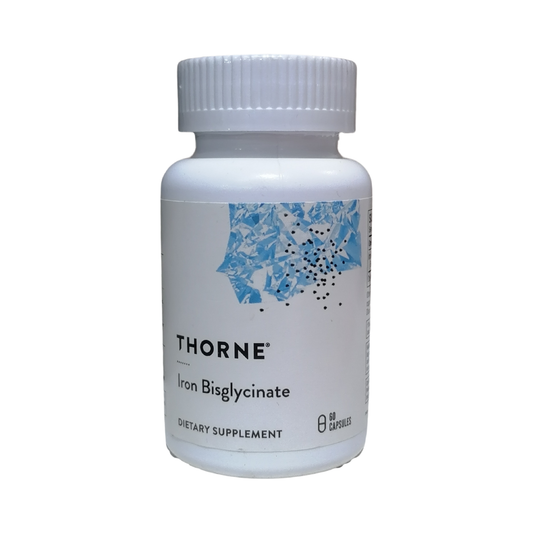 Thorne Iron Bisglycinate, 60 Capsules