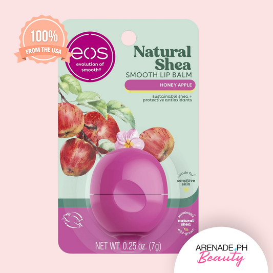 EOS Natural Shea Smooth Lip Balm, Honey Apple, 7g / 0.25 oz.