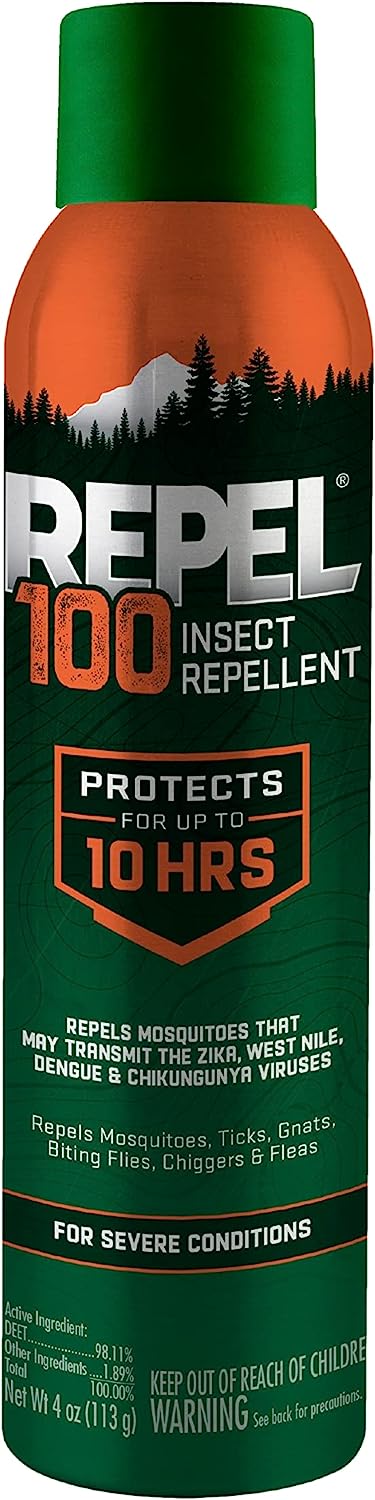 Repel 100 Insect Repellent for Severe Conditions 4oz/113g