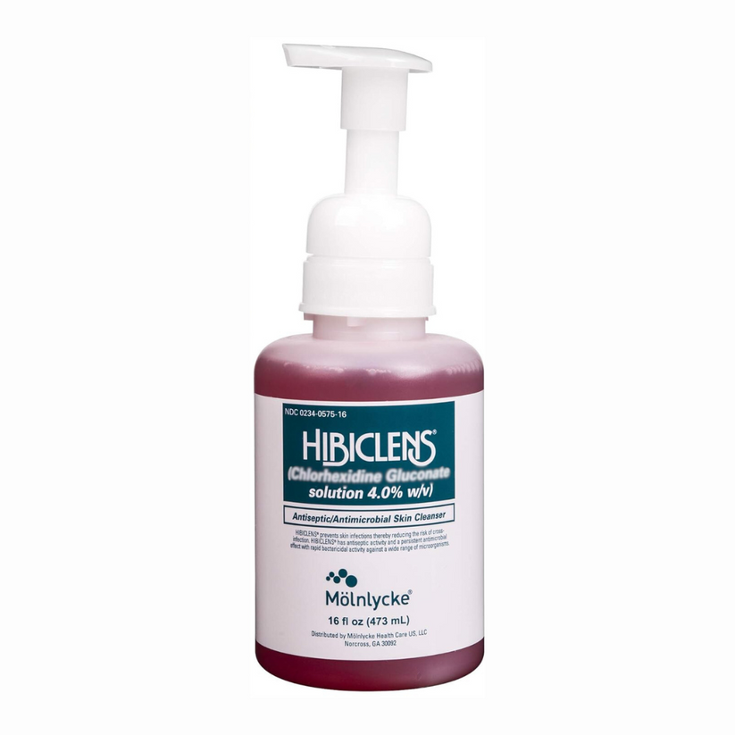 Hibiclens Antimicrobial Skin Cleanser Molnlycke 16 fl oz (473ml ...