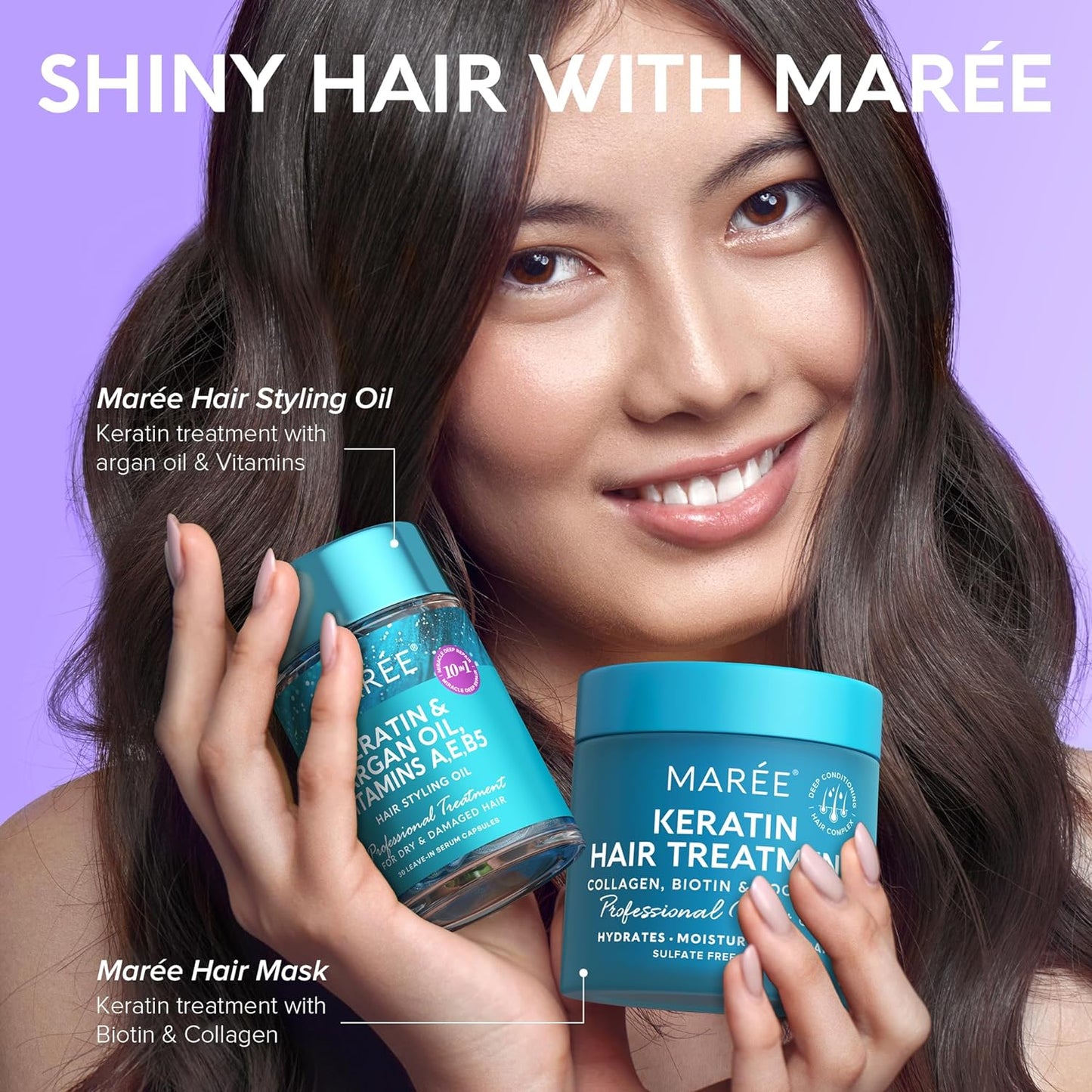 Maree Healthy Hair Start Here Keratin & Vitamins Superfoo Hair Complex 30 Capsules