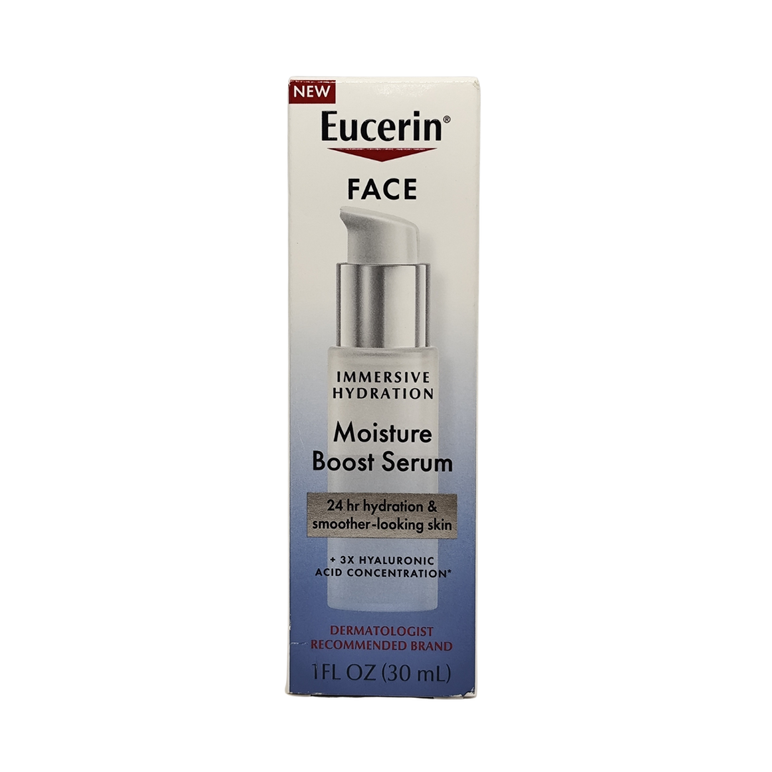 Eucerin Face Immersive Hydration Moisture Boost Serum, 1 fl. oz. / 30 ml