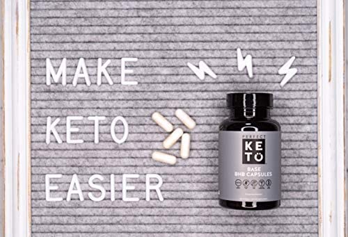 Perfect Keto BHB Capsules Exogenous Boost Pills for Ketogenic Diet Best to Support Weight Management & Energy, Focus and Ketosis Beta 60 Capsules