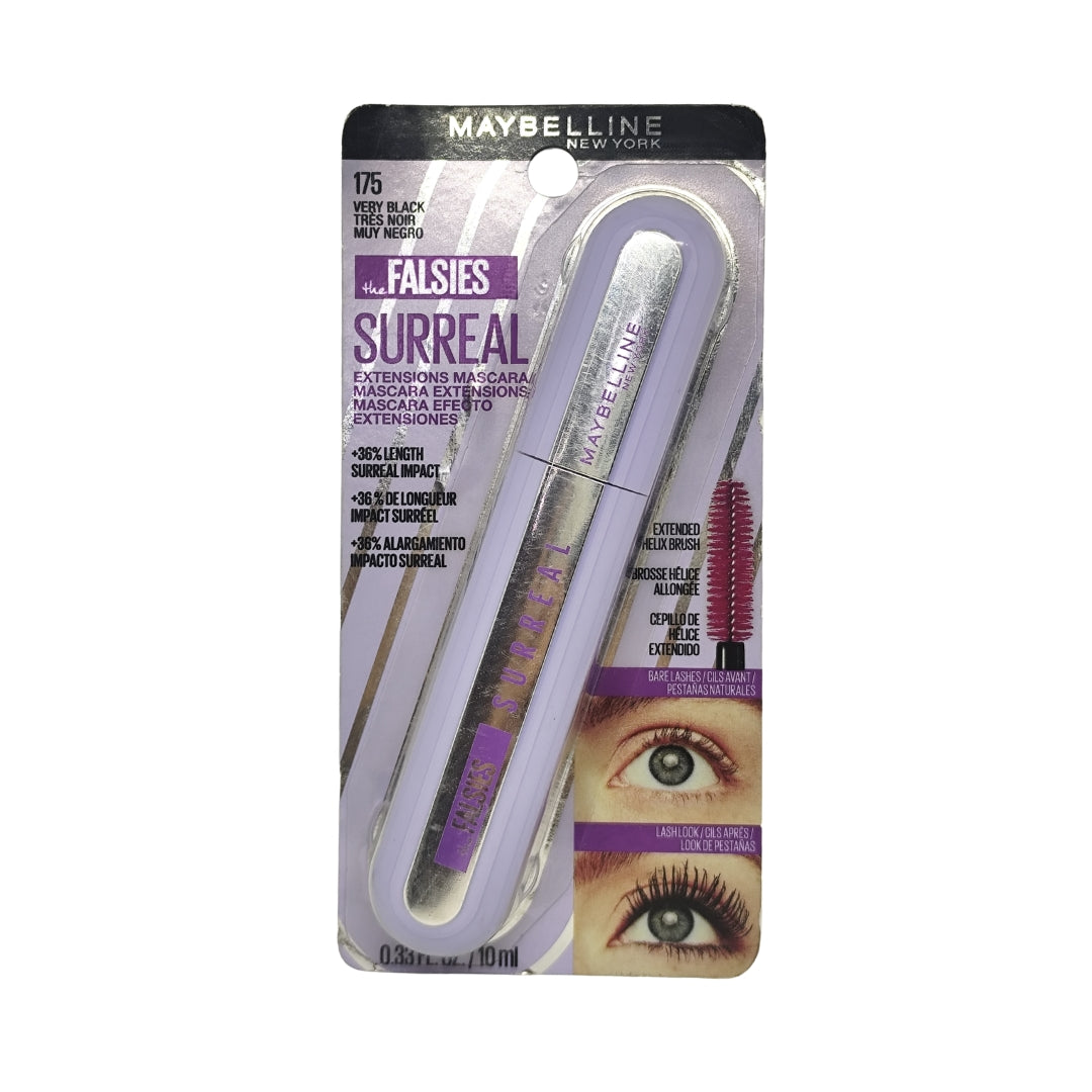Maybelline New York The Falsies Surreal Extensions Mascara 175 Very Black, 0.33 fl. oz. / 10 ml