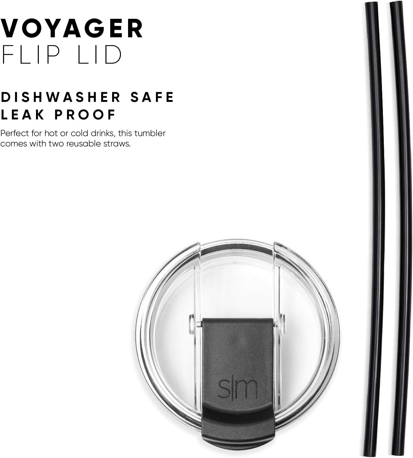 Simple Modern Voyager Tumbler with Flip Lip 16 Oz