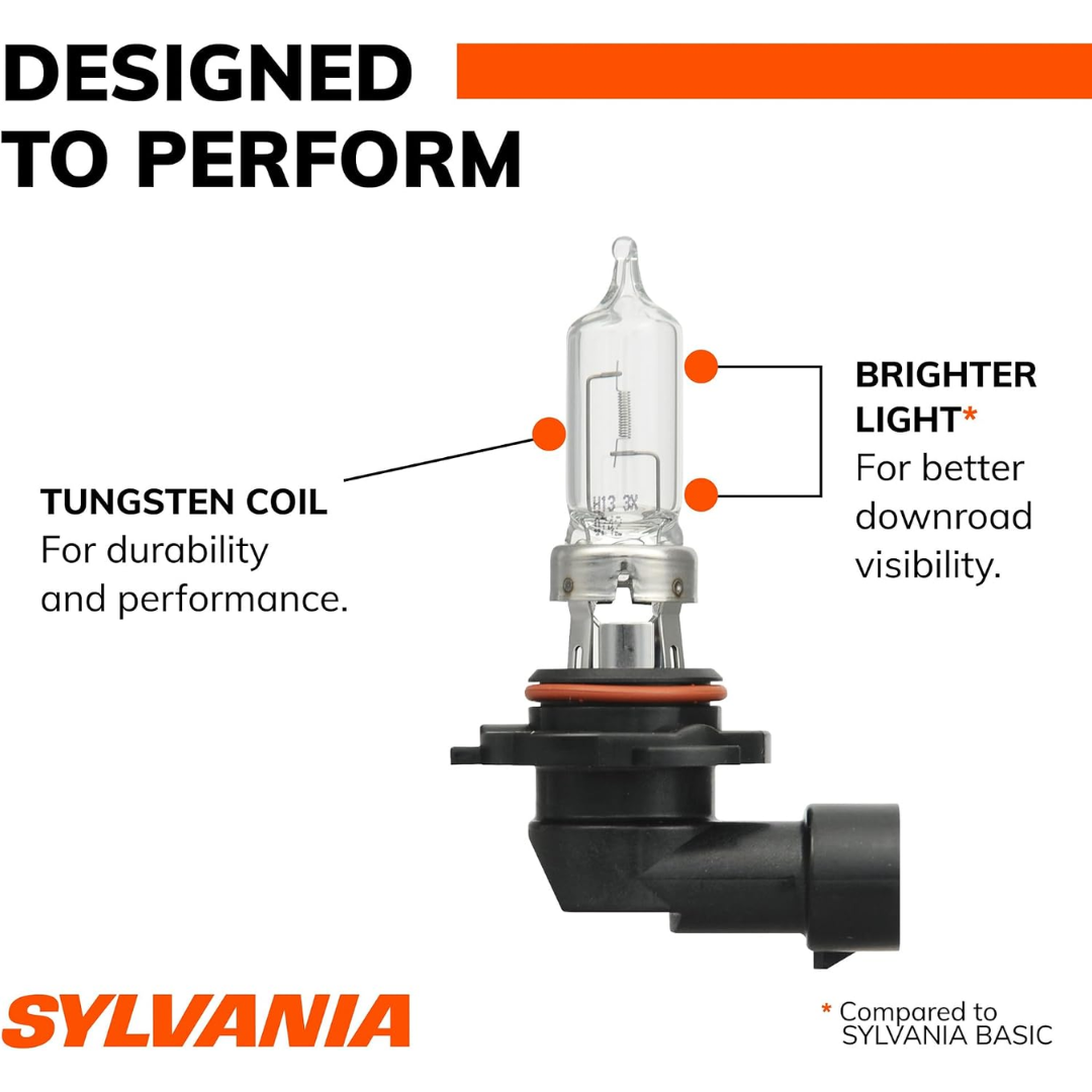 Sylvania 9005 Xtravision Halogen Headlight Bulb 12.8V 65W, 2 Lamps