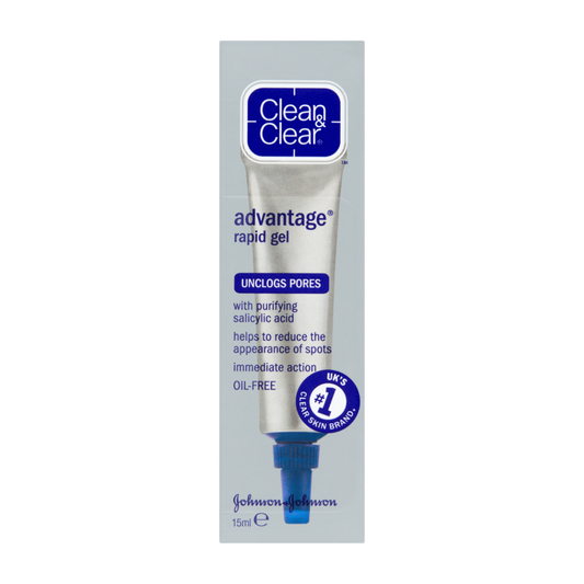 Clean & Clear Advantage Rapid Gel Unclogs Pores Oil-Free 15ml