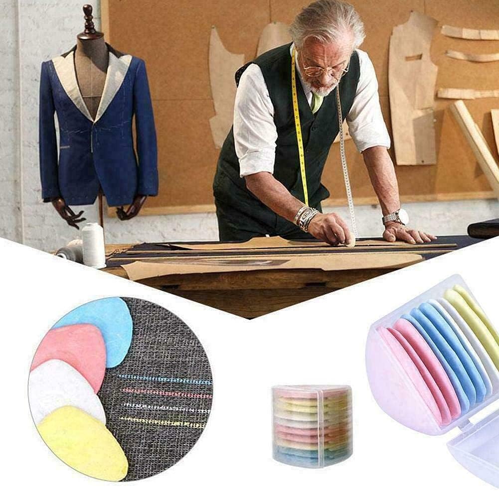 OZXTYO Triangle Tailors Chalk, 10 Pieces