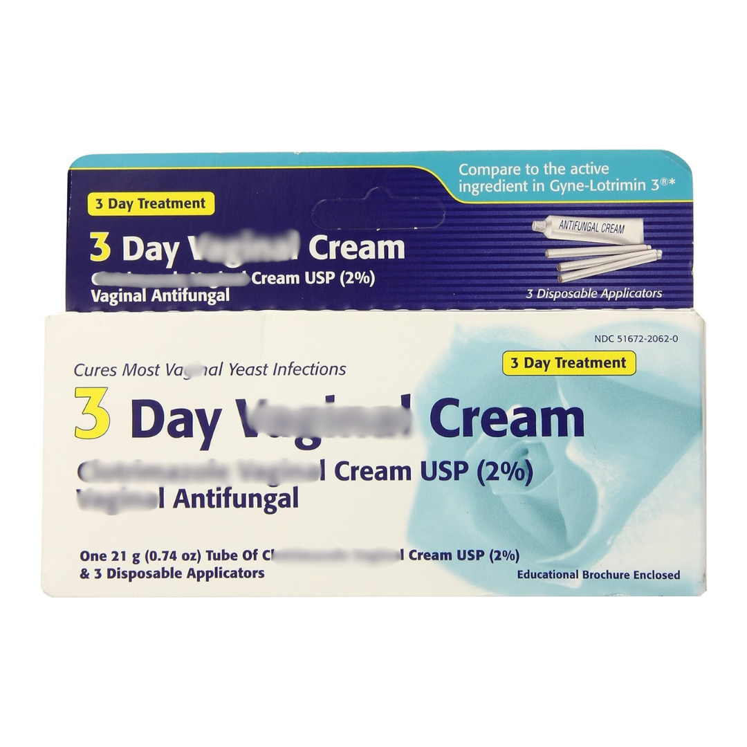 3 Day Antifungal Cream, 21 g / 0.74 oz