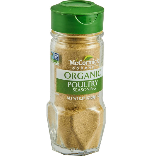 McCormick Gourmet Organic Poultry Seasoning 0.87oz / 24g