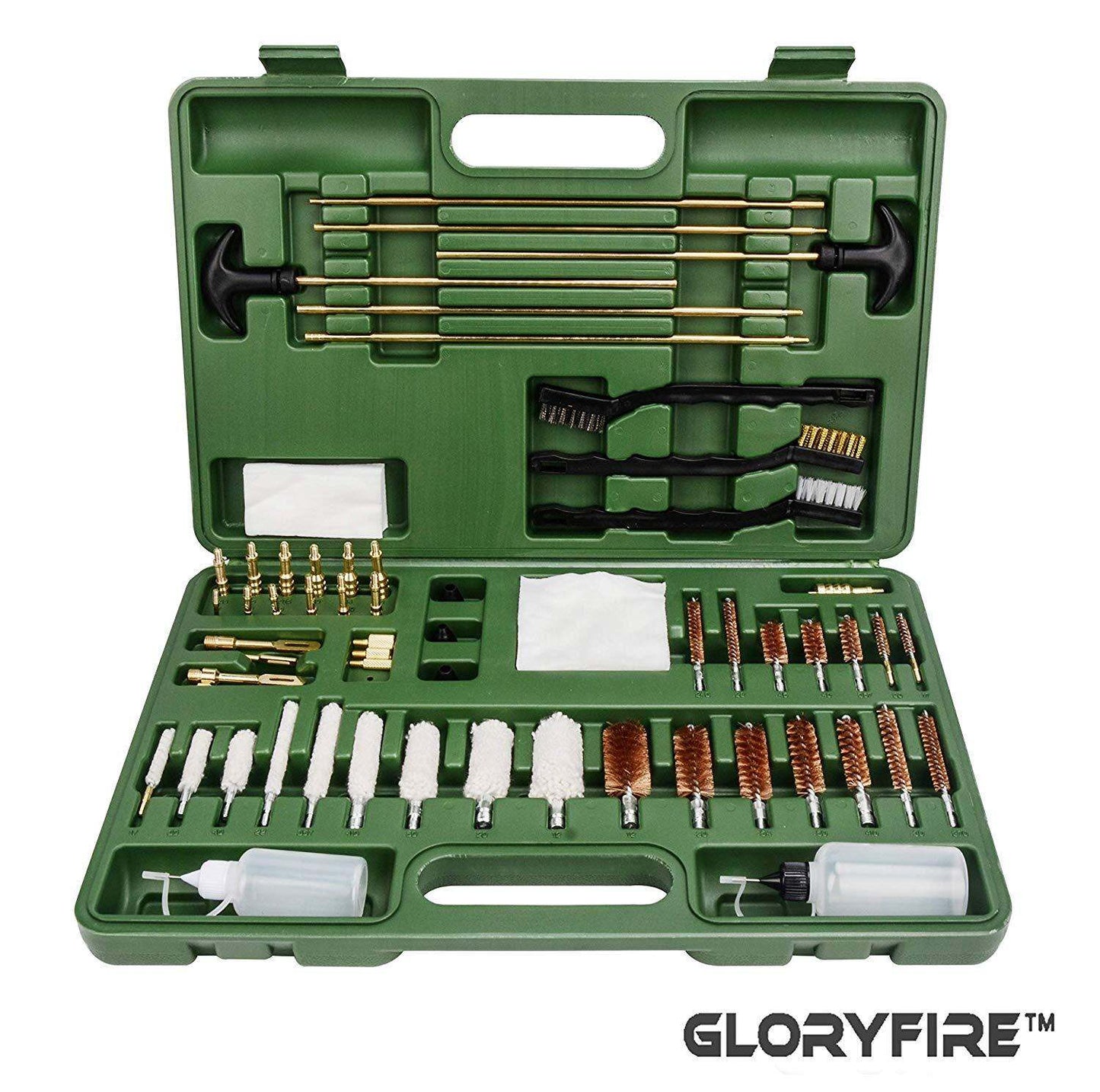 GLORYFIRE Universal ԌմȠ Cleaning Kit for All ԌմȠ with Case Travel Size Portable Metal Brushes