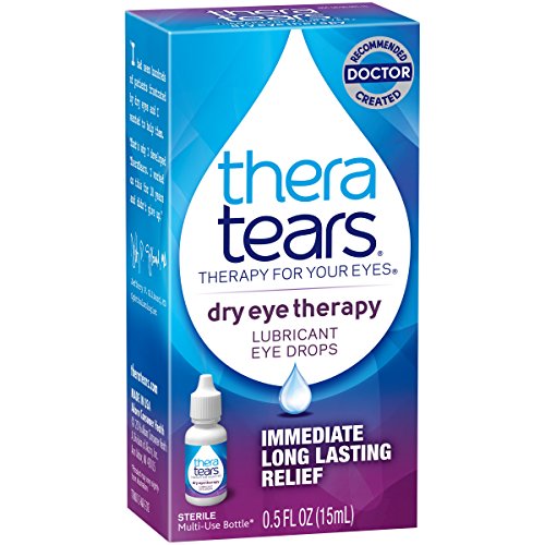 TheraTears Dry Eye Therapy Lubricant Eye Drops, 0.5 fl.oz / 15ml