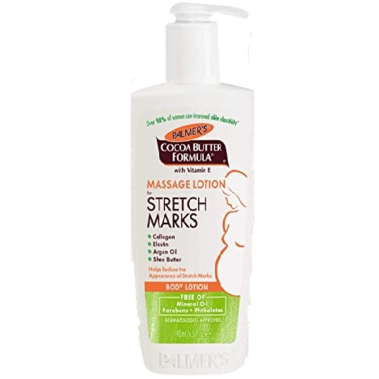 Palmer's Cocoa Butter Formula Pregnancy Skin Care Massage Lotion For Stretch Marks 6.5 Fl Oz (190ml)