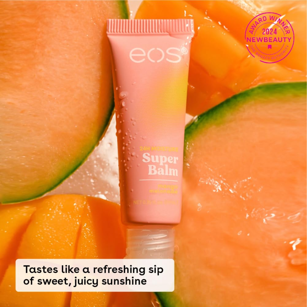 EOS 24H Moisture Super Balm Watermelon Frose & Mango Melonade, 0.35 oz / 10 ml