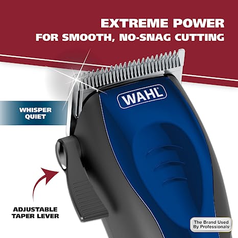 Wahl Clipper Self Cut Hair Cutting Kit Model 79467 With Adjustable Taper Lever