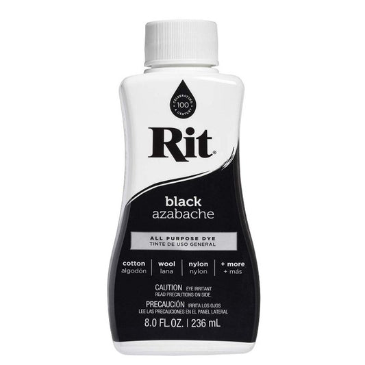 Rit Dye Liquid Fabric Dye (Black) 8 oz