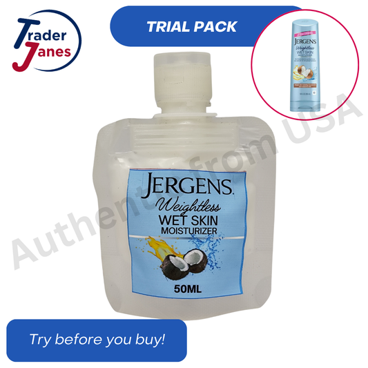 Trial Size Jergens Weightless Wet Skin Moisturizer, 50 ml