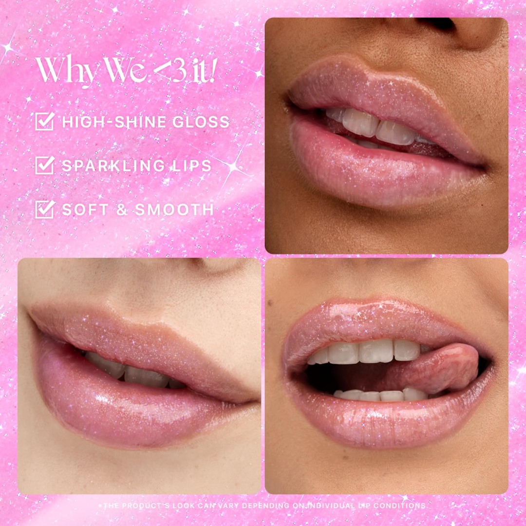 Nature Republic Honey Melting Lip Aurora Glitter Soft Lipstick, 0.09 oz / 2.7 g