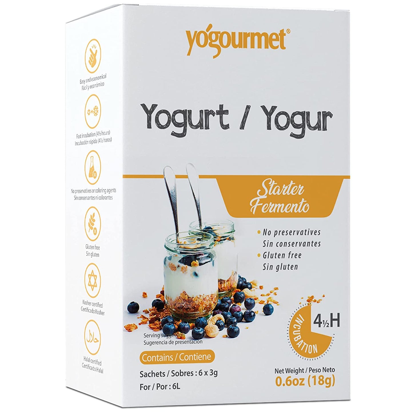 Yogourmet Freeze Dried Yogurt Starter
