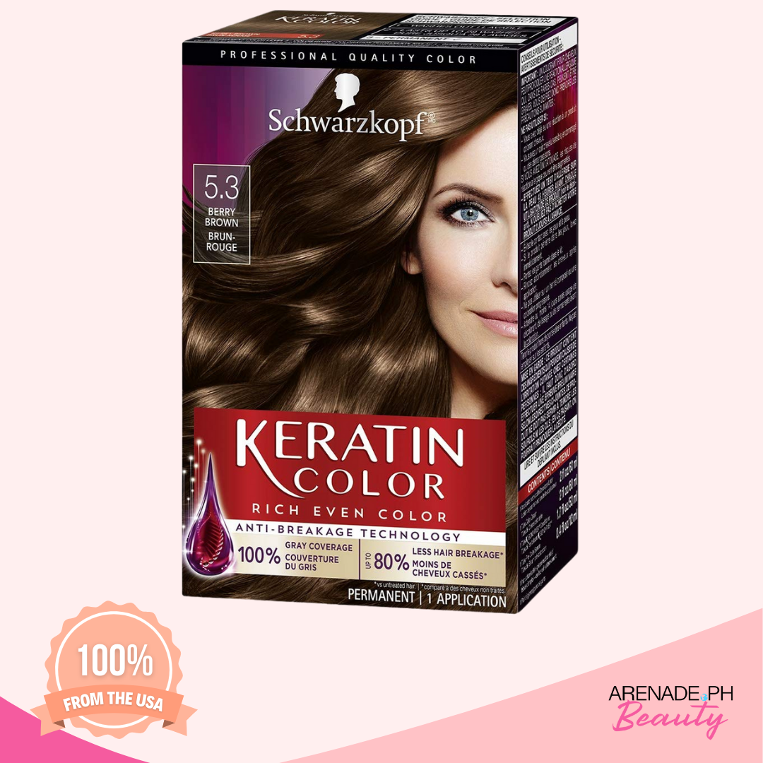 Schwarzkopf Keratin Color Anti-Breakage Technology Permanent Hair Color Cream