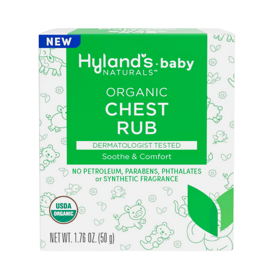 Hyland's Baby Naturals Organic Chest Rub Soothe & Comfort 1.76 oz / 50g (NO BOX)