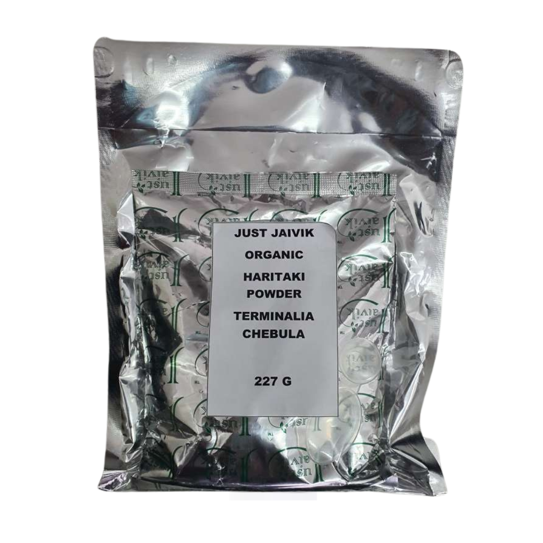 Just Jaivik Organic Haritaki Powder 8 oz / 227g
