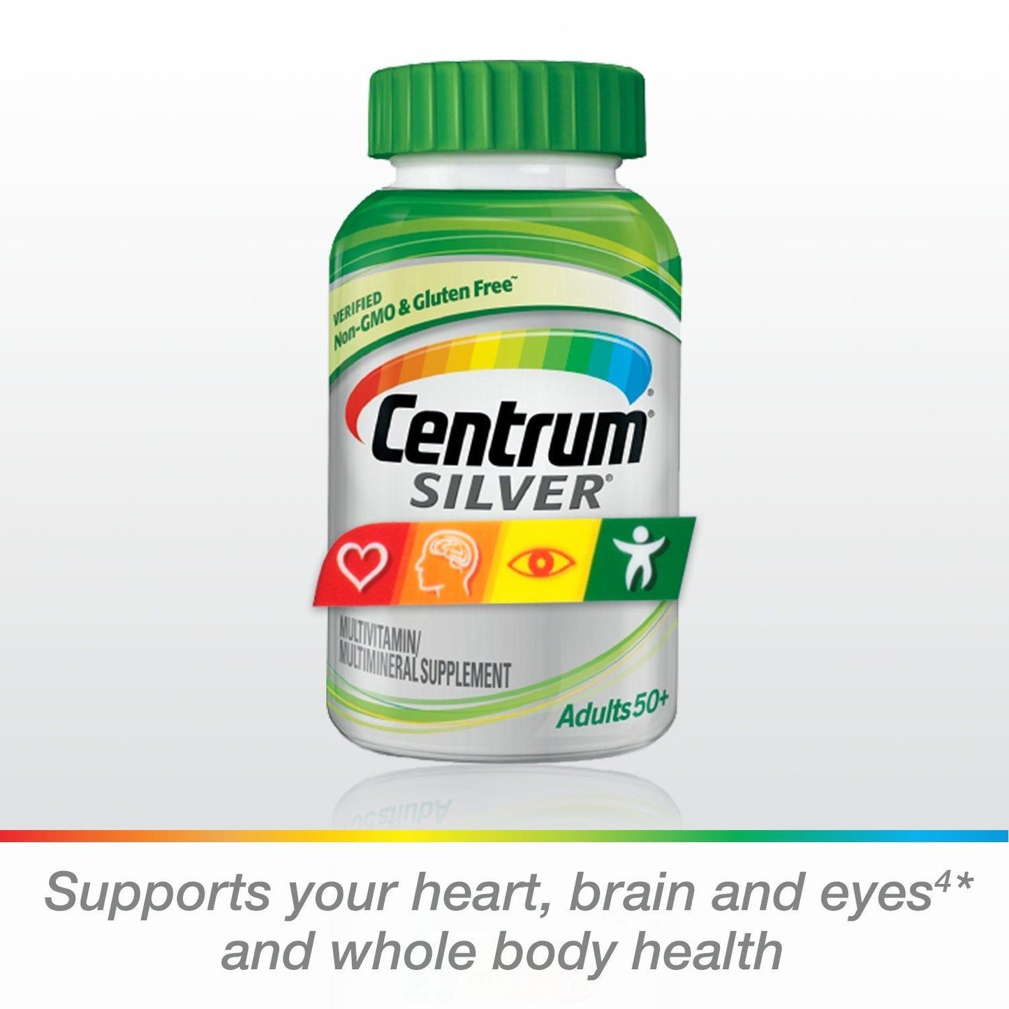 Centrum Silver Adult 50+ Multivitamins/Multimineral Supplement (220 Tablets)