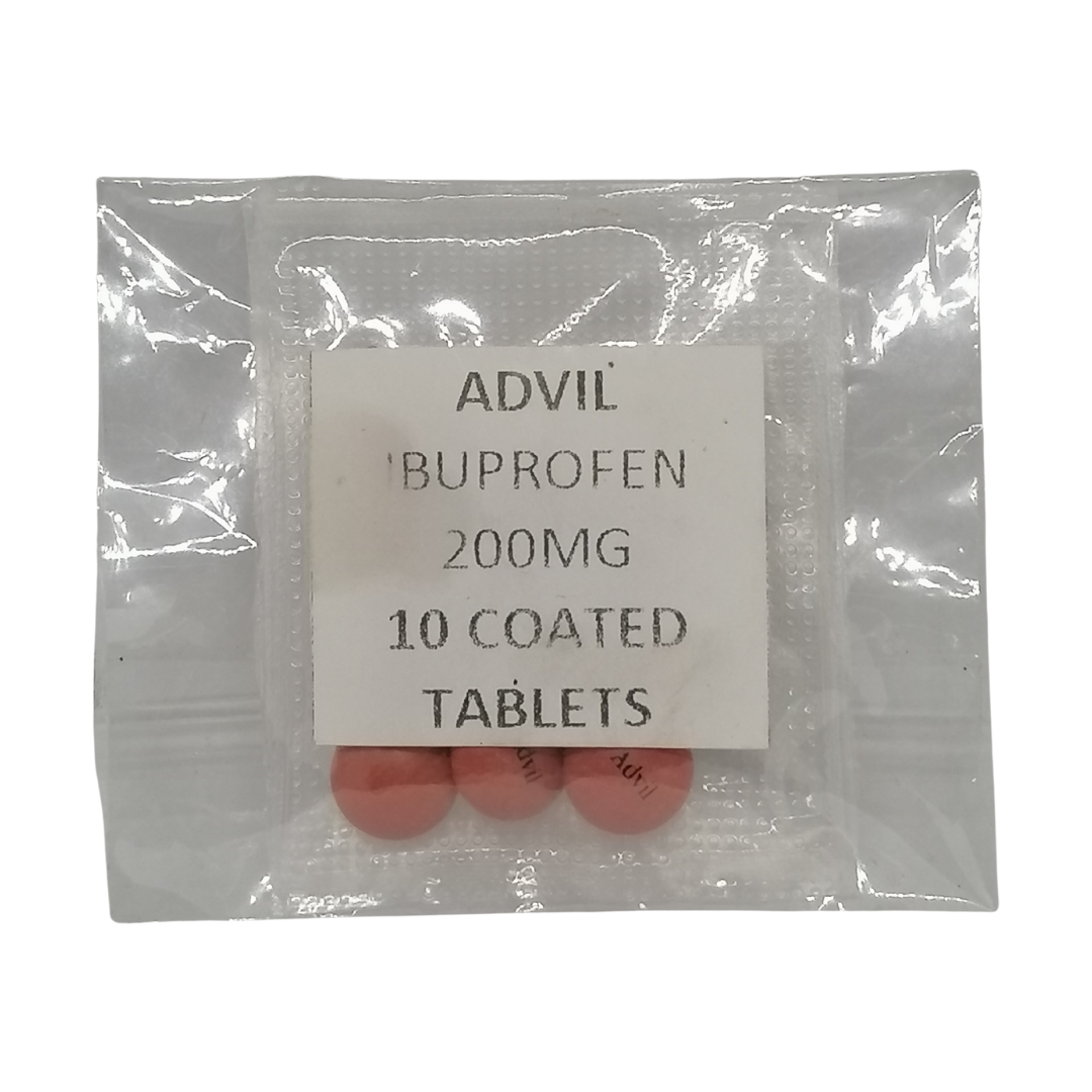 Trial Size Ad Vil Anti-Inflamattory 200 mg, 10 Tablets