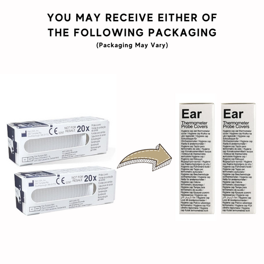 Braun ThermoScan Probe Lens Filters for Ear Thermometer, Disposable Covers PACKAGING MAY VARY