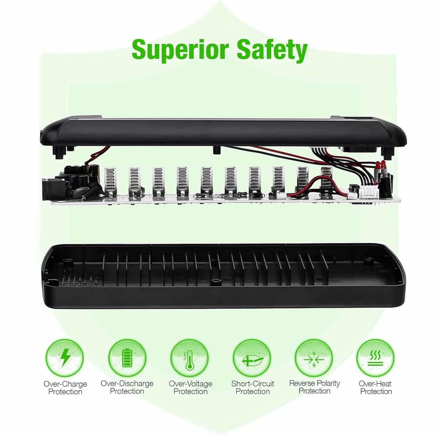 EBL Smart LCD Charger for AA AAA 9V NI-MH NI-CD Rechargeable Batteries 10pcs AA/AAA 2pcs 9V